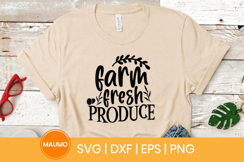 Farm fresh produce svg quote SVG Maumo Designs 