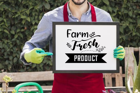 Farm fresh Product svg cut file SVG SmmrDesign 