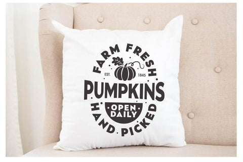 Farm fresh pumpkin Hand picked svg Bundle SVG dadan_pm 