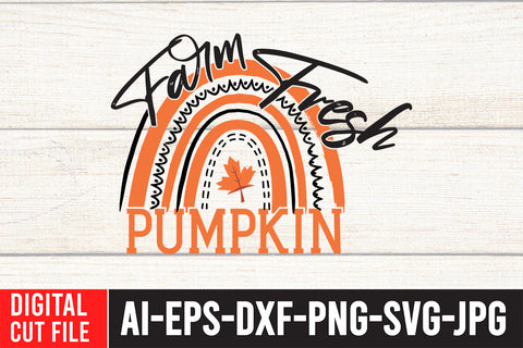 Farm Fresh Pumpkin SVG Cut File SVG BlackCatsMedia 