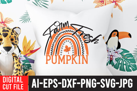 Farm Fresh Pumpkin SVG Cut File SVG BlackCatsMedia 