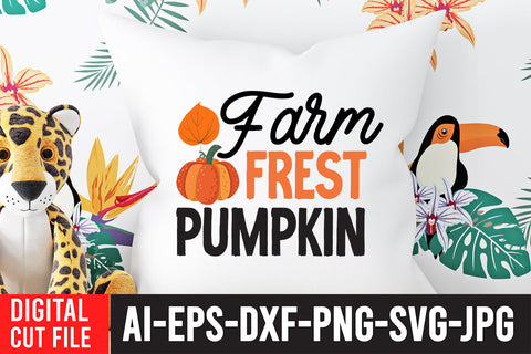 Farm Fresh Pumpkin SVG Cut File SVG BlackCatsMedia 