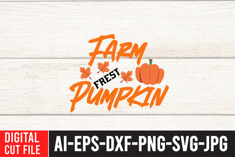 Farm Fresh Pumpkin SVG Cut File SVG BlackCatsMedia 