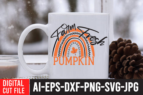 Farm Fresh Pumpkin SVG Cut File SVG BlackCatsMedia 