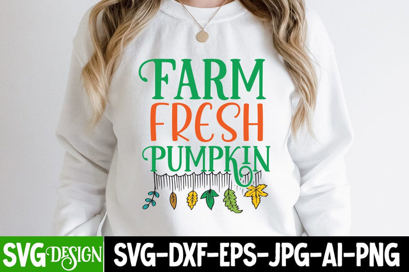 Farm Fresh Pumpkin SVG Cut File SVG BlackCatsMedia 