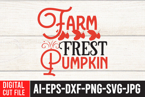 Farm Fresh Pumpkin SVG Cut File SVG BlackCatsMedia 
