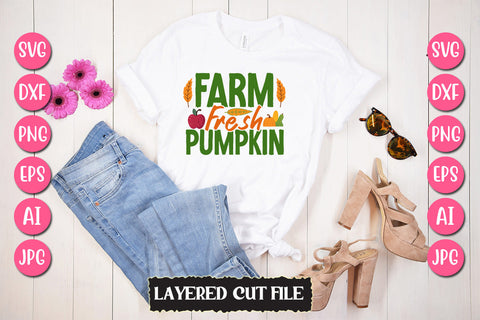 Farm Fresh Pumpkin SVG Cut File SVG Newmockups 