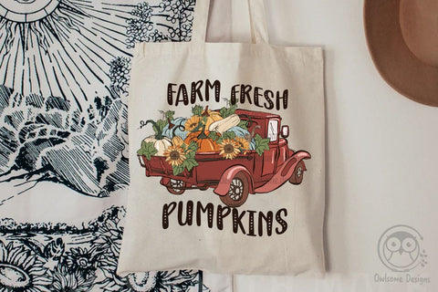 Farm Fresh Pumpkins Autumn Farm Sublimation Sublimation LAM HOANG THUY 