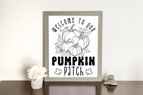 Farm Fresh Pumpkins, Fall Farmhouse Sign SVG SVG CraftLabSVG 