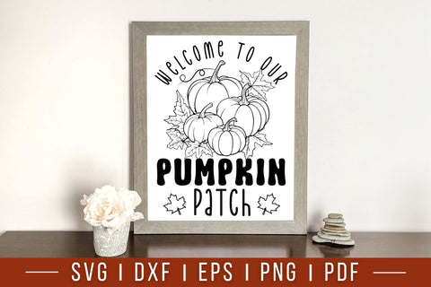Farm Fresh Pumpkins, Fall Farmhouse Sign SVG SVG CraftLabSVG 