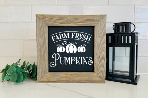Farm Fresh Pumpkins | Fall Sign SVG SVG CraftLabSVG 