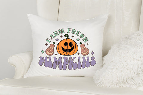 Farm Fresh Pumpkins, Retro Fall Sublimation Sublimation CraftLabSVG 