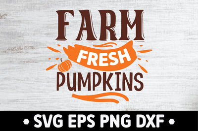 farm fresh pumpkins SVG Ariyan 