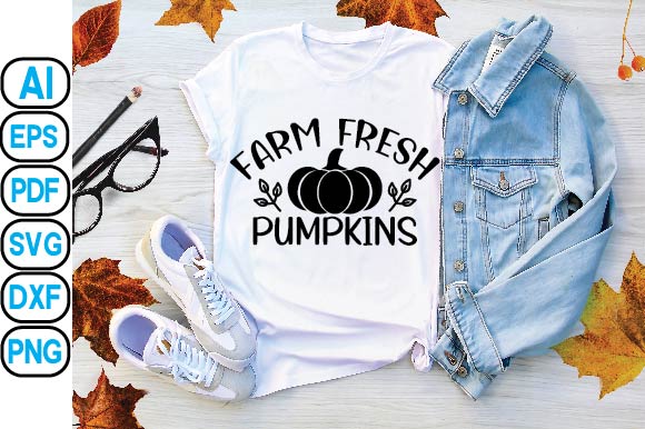 Farm Fresh Pumpkins SVG Craftlabsvg24 