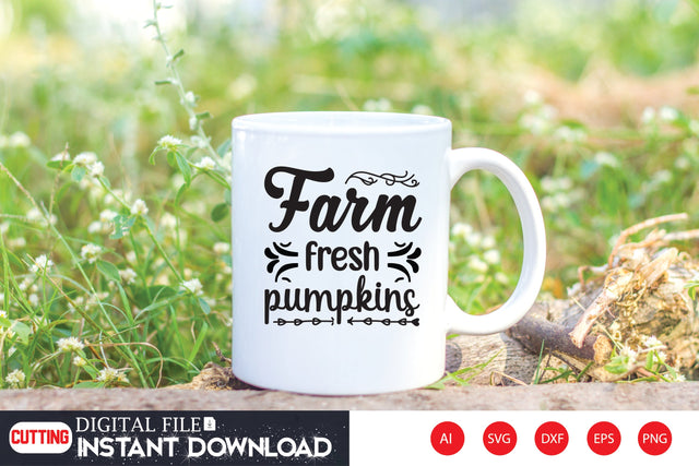 Farm Fresh Pumpkins SVG CraftlabSvg29 