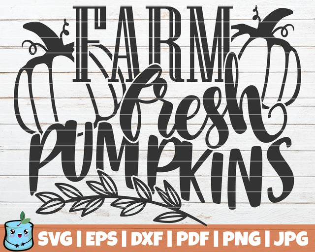 Farm Fresh Pumpkins SVG MintyMarshmallows 