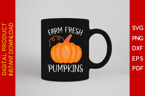 Farm Fresh Pumpkins SVG PNG PDF Cut File SVG Creativedesigntee 