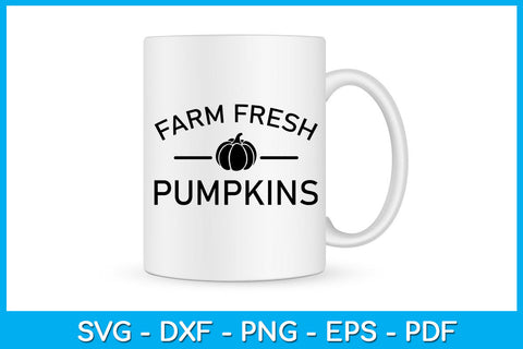 Farm Fresh Pumpkins SVG PNG PDF Cut File SVG Creativedesigntee 