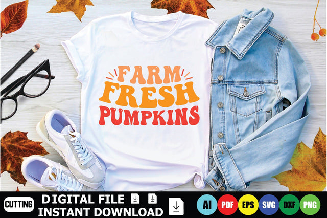 Farm Fresh Pumpkins SVG Shahin alam 