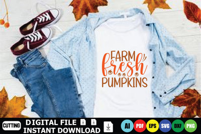 Farm Fresh Pumpkins SVG Shahin alam 