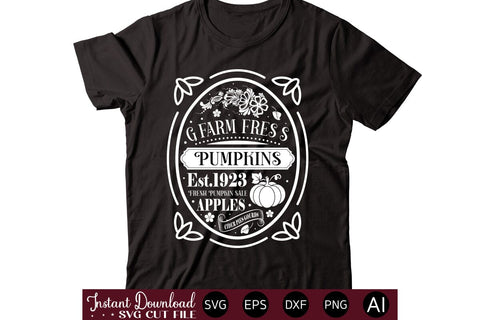 Farm Fresh Pumpkins svg SVG designmaster24 