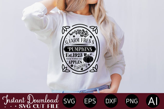 Farm Fresh Pumpkins svg SVG designmaster24 
