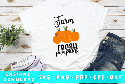 Farm Fresh Pumpkins SVG SVG HappyDesignStudio 