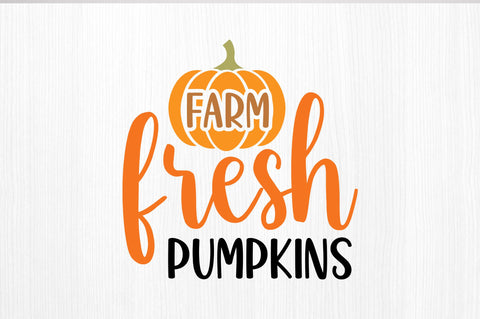 Farm fresh pumpkins SVG SVG Regulrcrative 