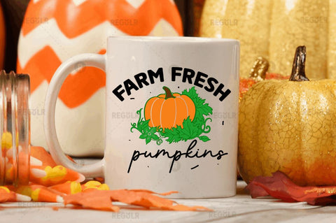 Farm fresh pumpkins SVG SVG Regulrcrative 