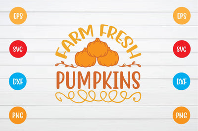 farm fresh pumpkins svg SVG sk.swapon Roy 