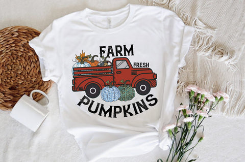 Farm Fresh Pumpkins, Truck Sublimation Sublimation Jagonath Roy 