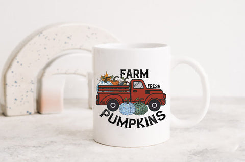 Farm Fresh Pumpkins, Truck Sublimation Sublimation Jagonath Roy 