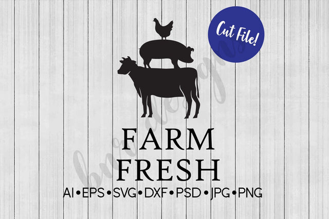 Farm Fresh SVG SVG BNRDesignShop 