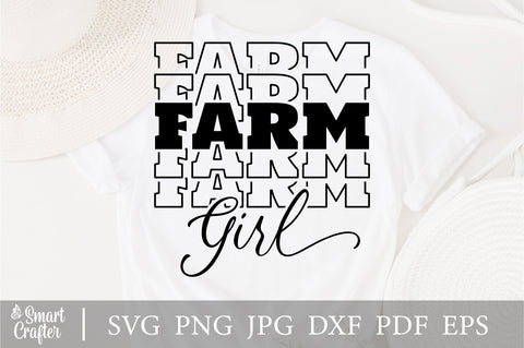 Farm Girl SVG, Farm Svg, Country Girl SVG, Farmhouse Svg, Farm Life Svg, Country SVG, Farm Girl Clip Art, Eps Svg Dxf Png SVG Fauz 