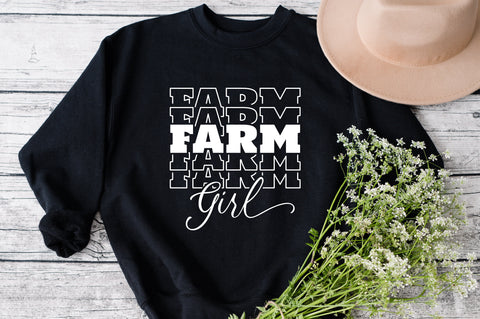 Farm Girl SVG, Farm Svg, Country Girl SVG, Farmhouse Svg, Farm Life Svg, Country SVG, Farm Girl Clip Art, Eps Svg Dxf Png SVG Fauz 