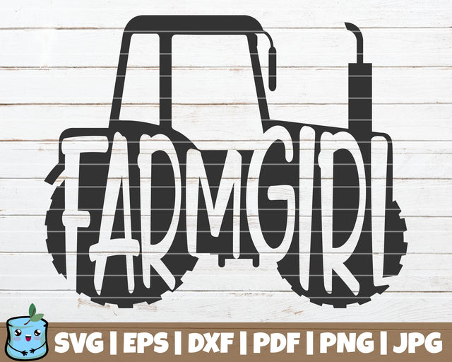 Farm Girl SVG MintyMarshmallows 