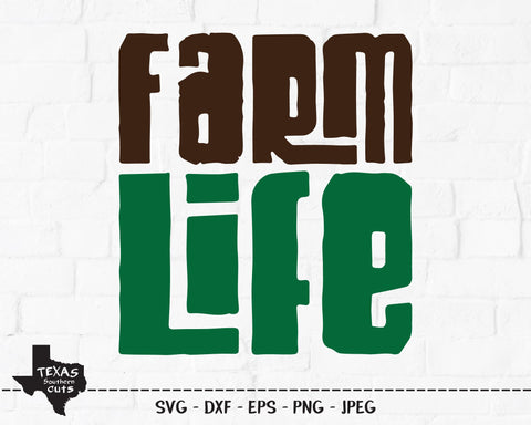 Farm Life | Country SVG SVG Texas Southern Cuts 