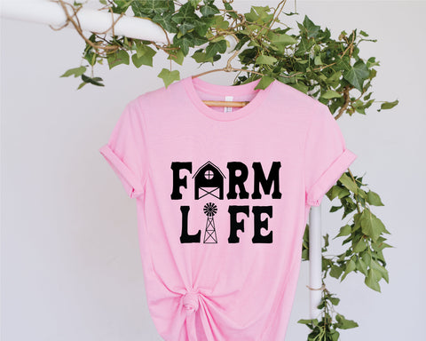 Farm life SVG cut file, farmhouse svg, farm sign, farm quotes SVG Fauz 