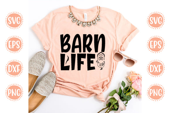 Farm Life Svg Design Barn Life SVG SH_Tee store 