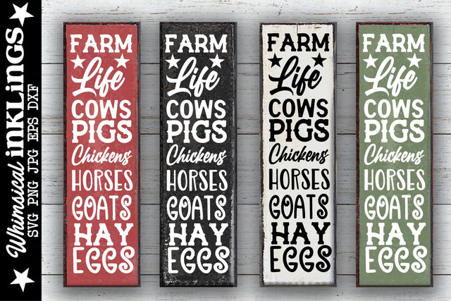 Farm Life SVG SVG Whimsical Inklings 