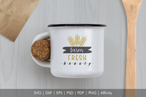 Farm Organic Food Quotes SVG Bundle SVG Arts By Naty 