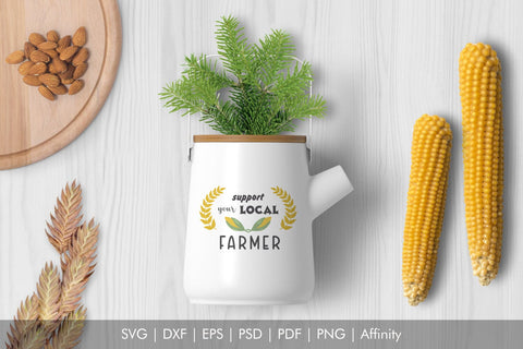 Farm Organic Food Quotes SVG Bundle SVG Arts By Naty 