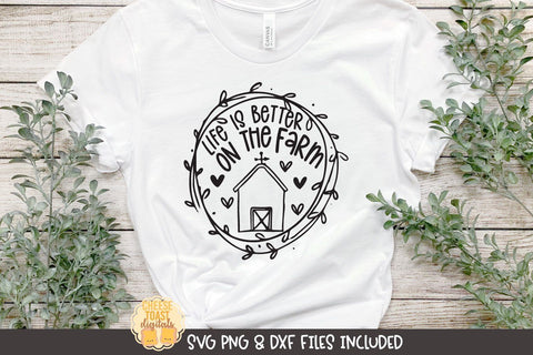 Farm SVG Bundle | 14 Country Designs SVG Cheese Toast Digitals 