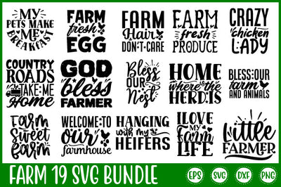 Farm svg bundle Design Farm svg bundle-01 SVG SH_Tee store 