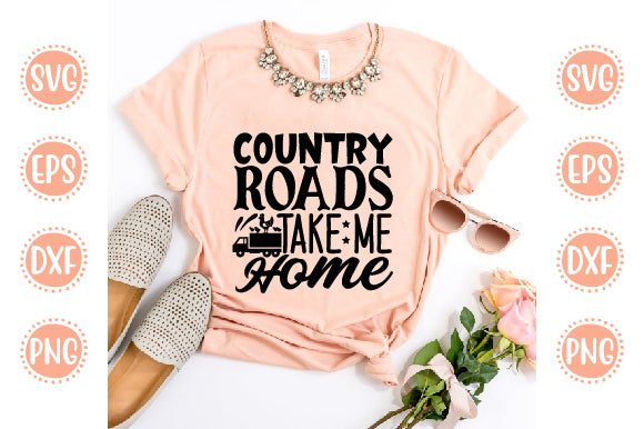 Farm svg Design country roads take me home SVG SH_Tee store 