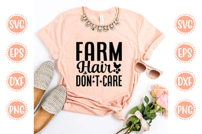 Farm svg Design farm hair don't care SVG SH_Tee store 