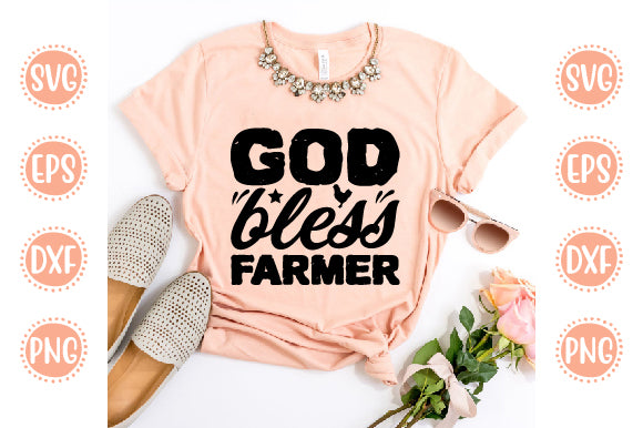 Farm svg Design god bless farmer SVG SH_Tee store 