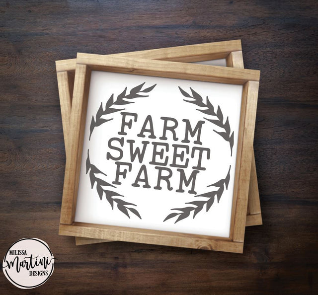 Farm Sweet Farm SVG Milissa Martini Designs 