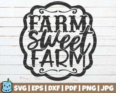 Farm Sweet Farm SVG MintyMarshmallows 