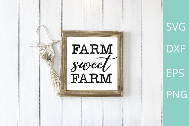 farm sweet farm svg SVG Chamsae Studio 
